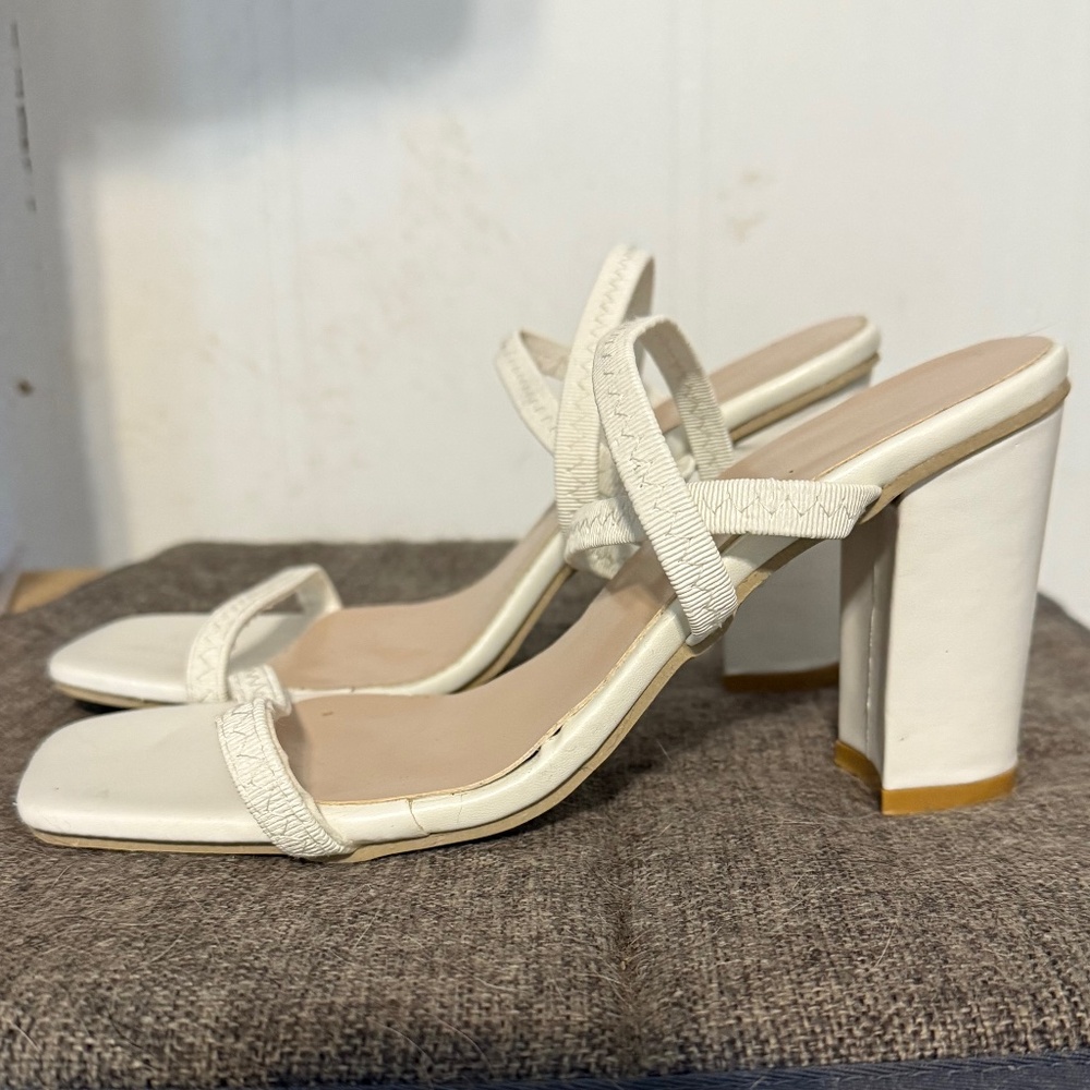 Little White Sandals